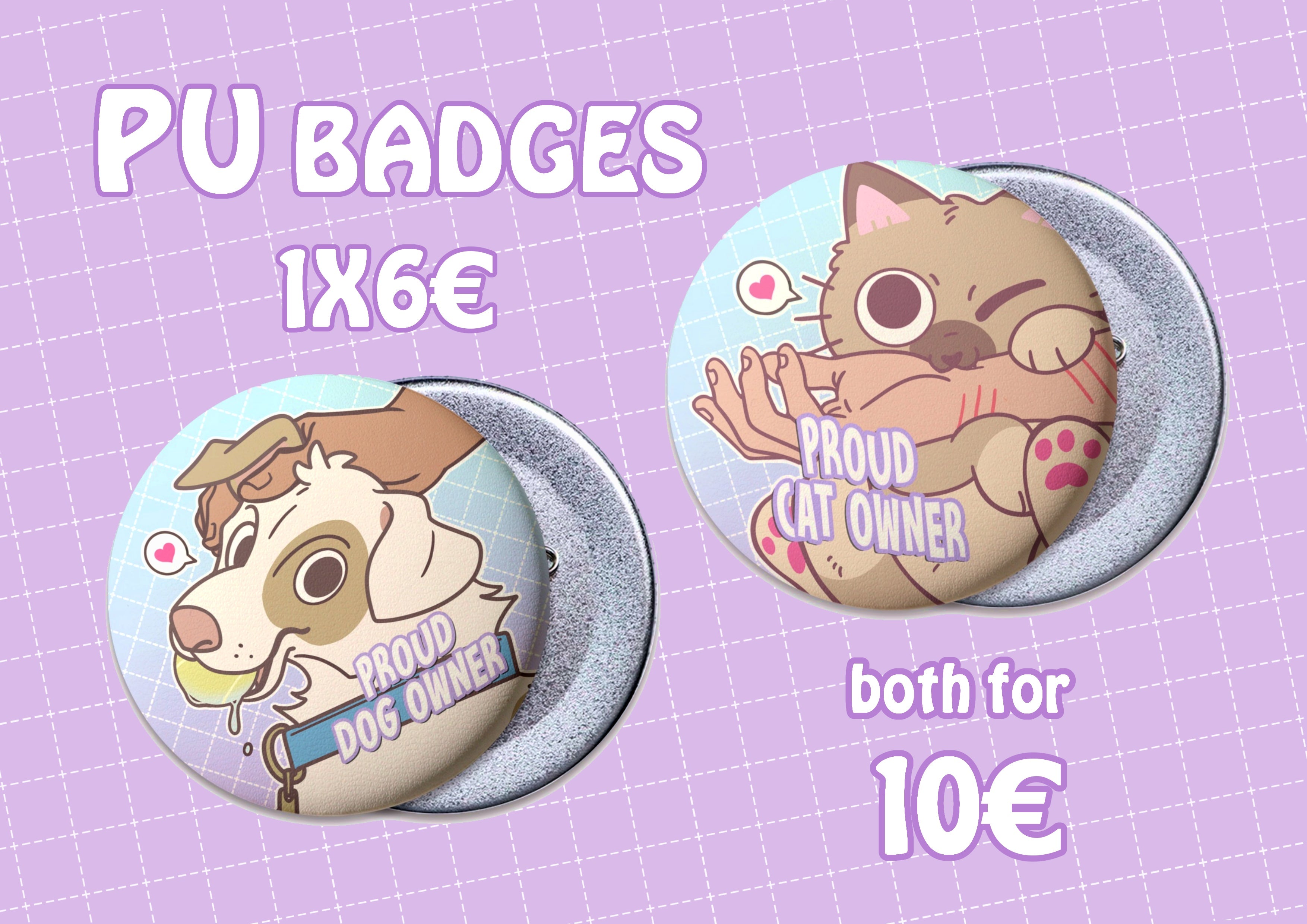 PU badge