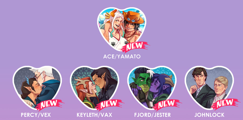 Heart mousepad