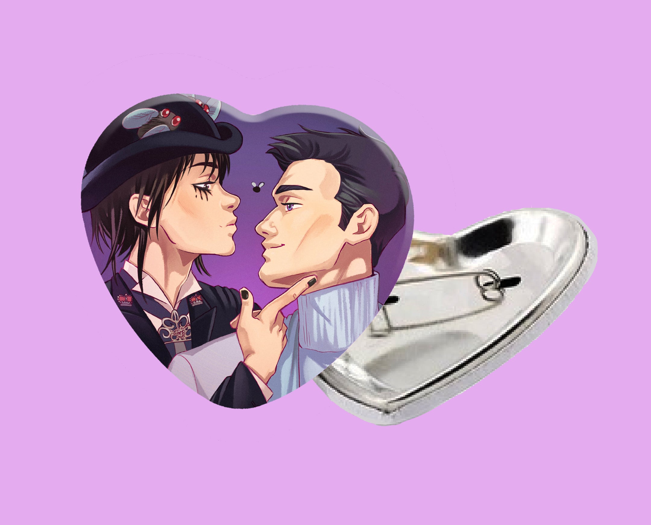 Spilla Good omens