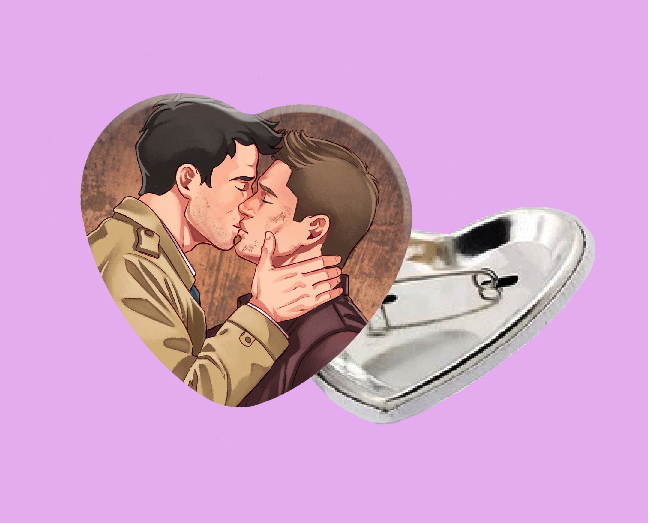 Spilla Destiel