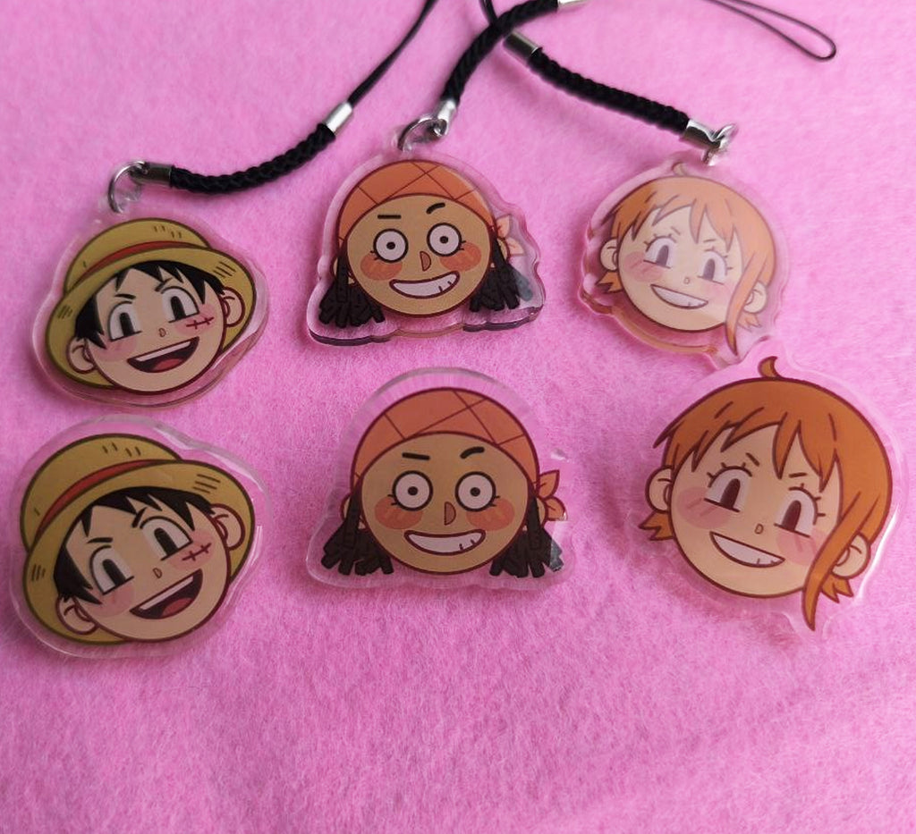 Rufy, Usopp e Nami